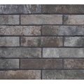 Msi Capella Charcoal Brick 2 X 10 Matte Porcelain Floor And Wall Tile, 32PK ZOR-PT-0252